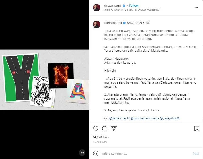 Ridwan Kamil komentari kasus Yana © 2021 brilio.net Ridwan Kamil komentari kasus Yana © 2021 brilio.net