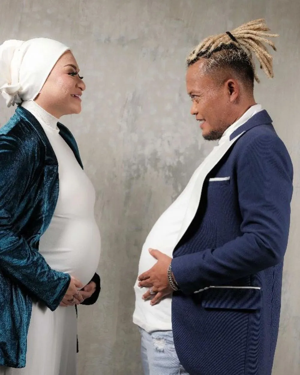 Momen maternity shoot Nathalie bareng suami © 2021 Instagram Momen maternity shoot Nathalie bareng suami © 2021 Instagram