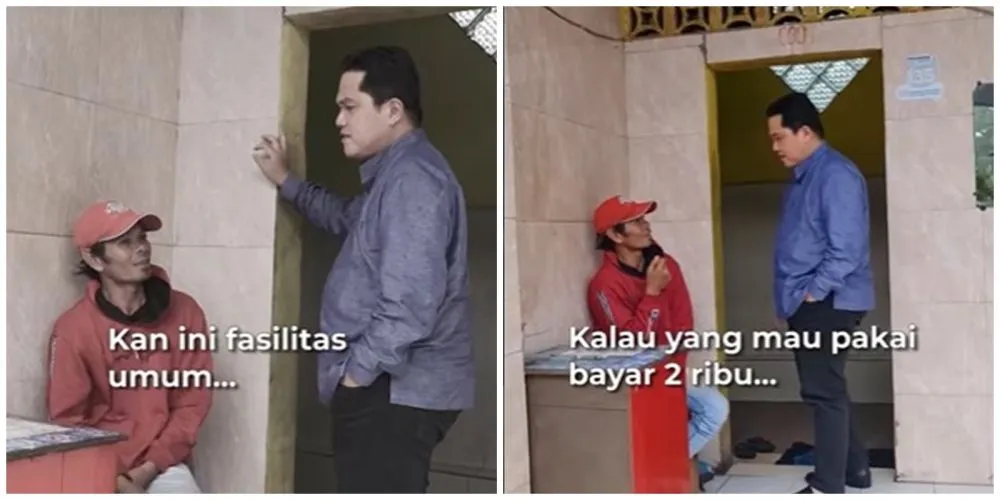 Toilet SPBU Pertamina kini gratis © Instagram Toilet SPBU Pertamina kini gratis © Instagram