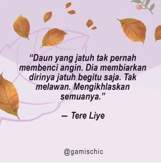 motto hidup dari Tere Liye © 2021 brilio.net