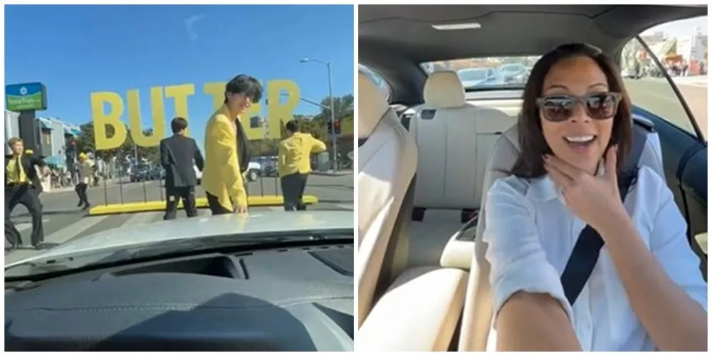 Momen fans bertemu BTS © Instagram Momen fans bertemu BTS © Instagram