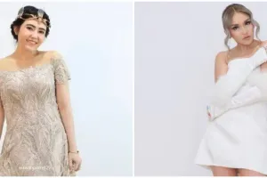 Gaya 7 penyanyi di Anugerah Dangdut Indonesia, Zaskia Gotik bak barbie