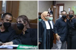 Nia Ramadhani & Ardi Bakrie kena tegur hakim saat sidang perdana