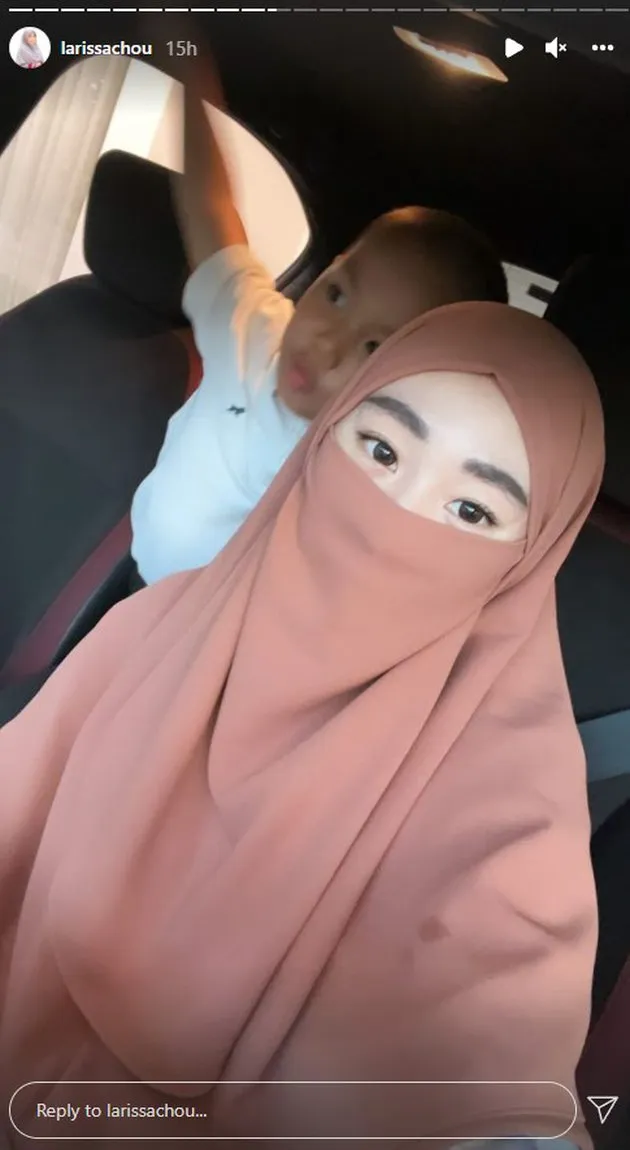 Potret terbaru Larissa Chou Instagram Potret terbaru Larissa Chou Instagram