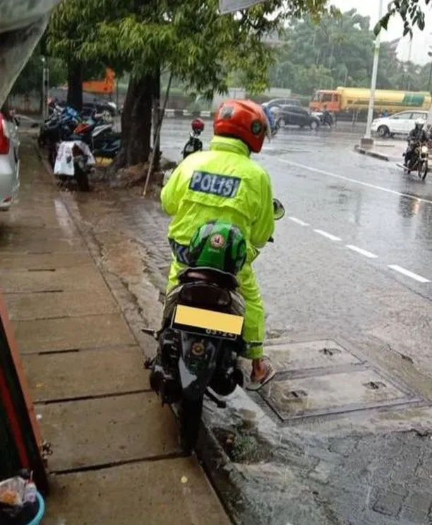 driver ojek online kalau alih profesi © 2021 instagram.com