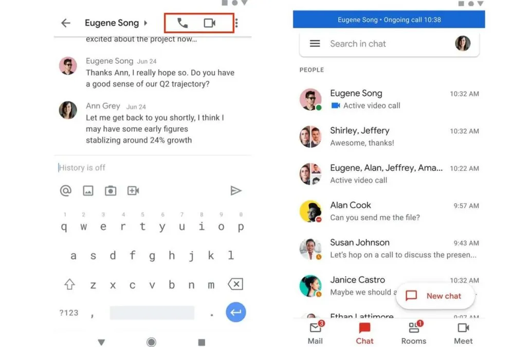 Gmail bisa akses audio dan video call © 2021 brilio.net Gmail bisa akses audio dan video call © 2021 brilio.net
