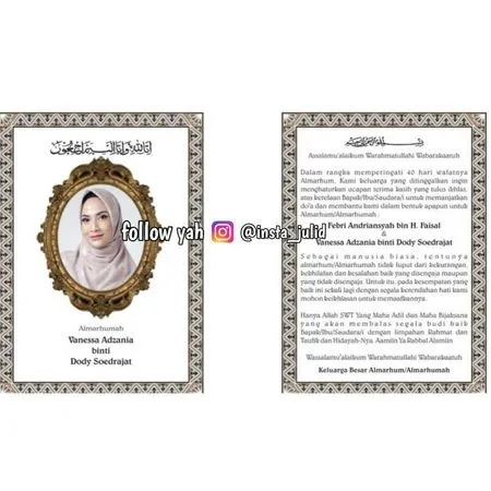 potret buku yasin keluarga Bibi Ardiansyah © berbagai sumber potret buku yasin keluarga Bibi Ardiansyah © berbagai sumber