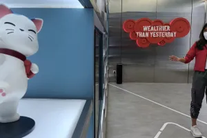 Kantor bank ini berkonsep gym, nih 7 spot instagramable di dalamnya