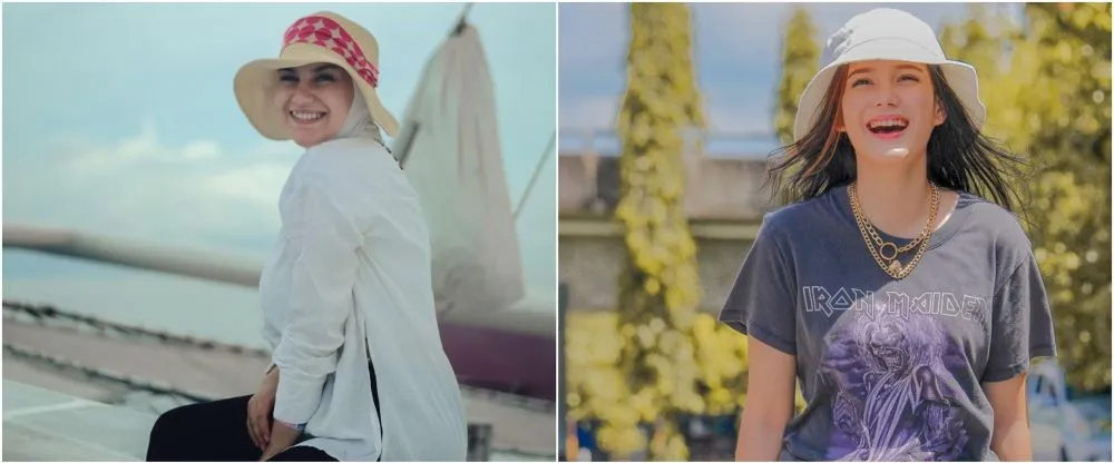 beda gaya irish bella dan yasmine ow © instagram beda gaya irish bella dan yasmine ow © instagram