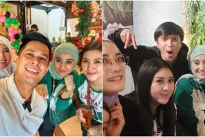 7 Potret reuni artis Genta Buana, kumpul seru bareng keluarga