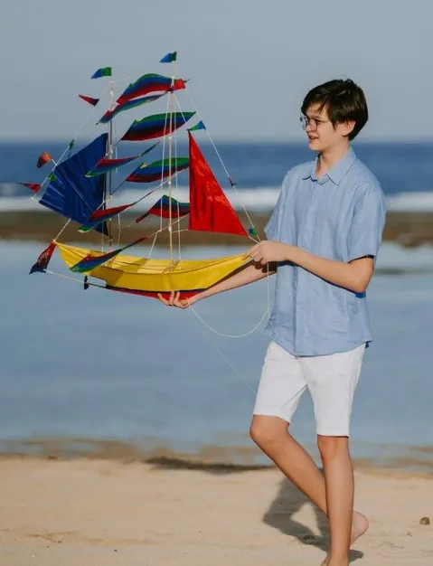 Potret terbaru Arman anak Farah Quinn © 2021 Instagram