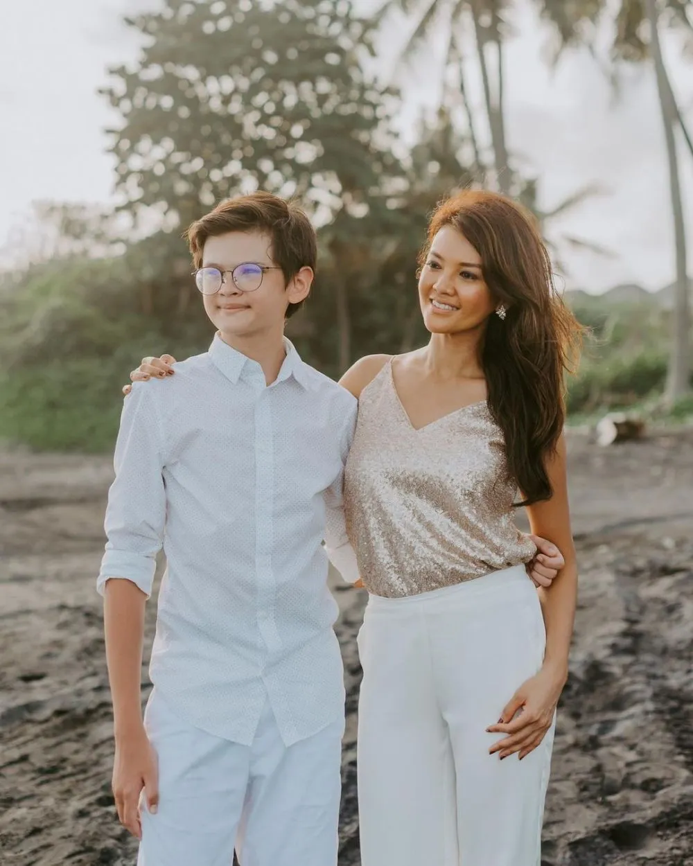 Potret terbaru Arman anak Farah Quinn © 2021 Instagram