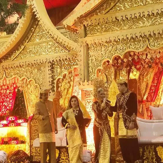 Dekorasi pernikahan mantan artis cilik Instagram/YouTube Dekorasi pernikahan mantan artis cilik Instagram/YouTube