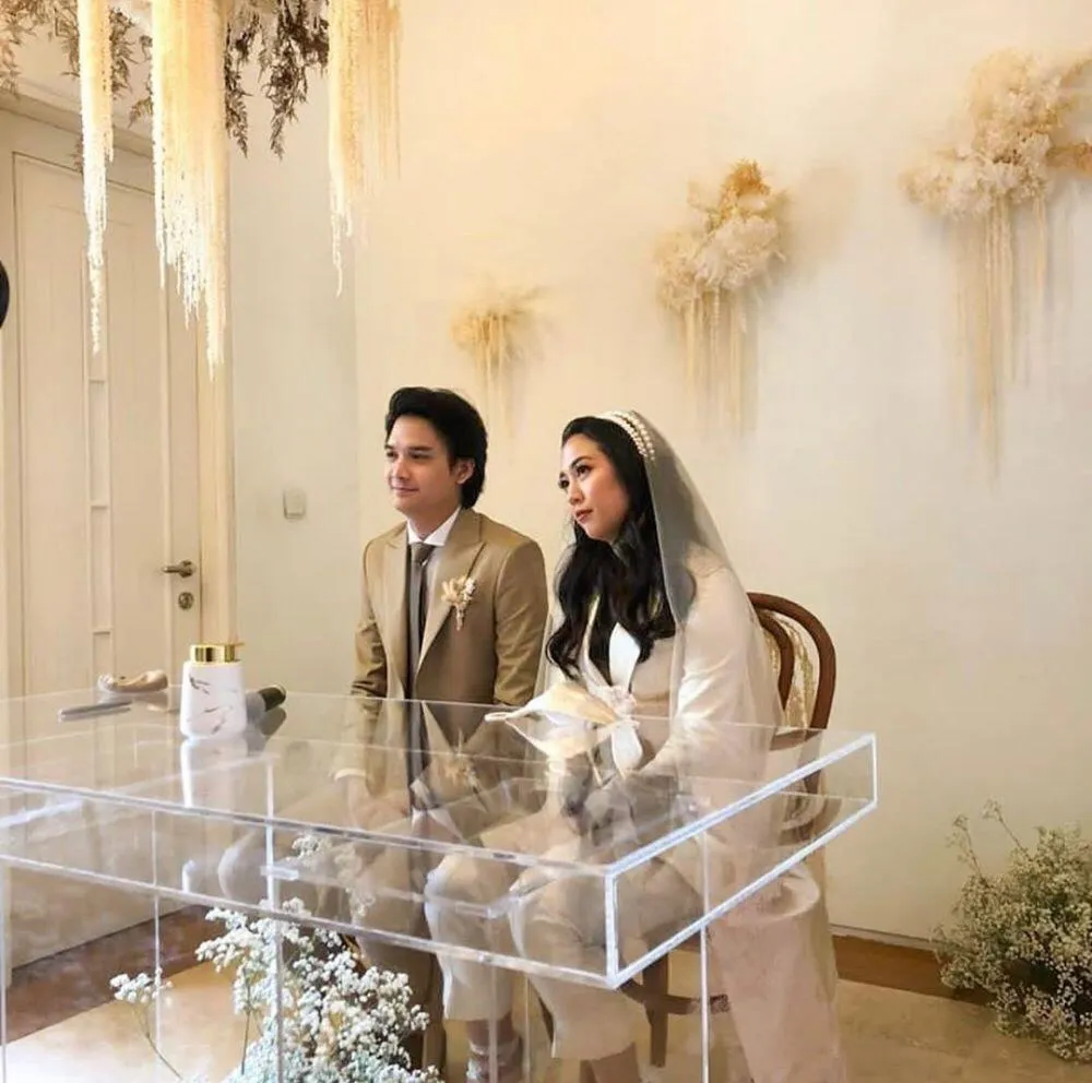 Dekorasi pernikahan mantan artis cilik Instagram/YouTube Dekorasi pernikahan mantan artis cilik Instagram/YouTube