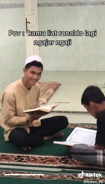 marbot masjid mirip ronaldo © 2021 brilio.net