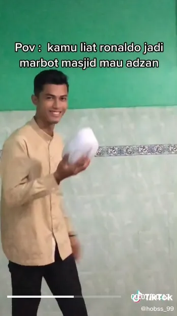 marbot masjid mirip ronaldo © 2021 brilio.net