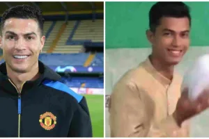 7 Potret marbot masjid mirip Cristiano Ronaldo, sulit dibedain