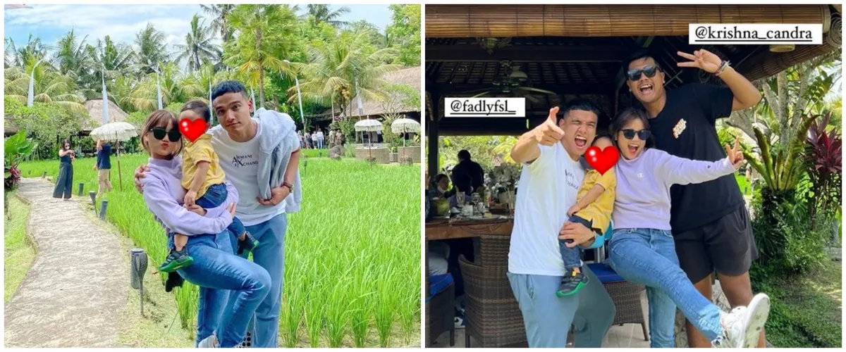 12 Potret liburan Fuji dan Fadly di Bali, kenang momen bareng kakak