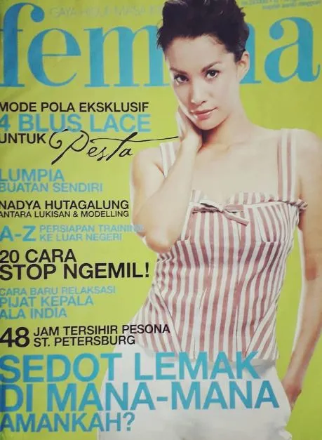 Potret lawas presenter cantik di cover majalah © berbagai sumber