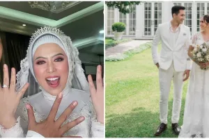 Rayakan ultah pernikahan, 9 seleb ini pilih jadi pengantin lagi