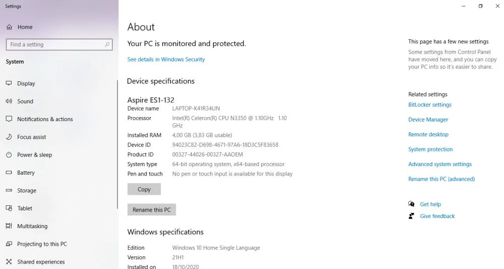 Cara cek bit laptop © 2022 brilio.net