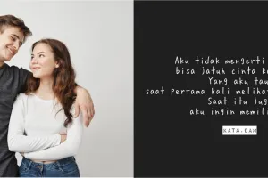 115 Kata-kata mutiara cinta, romantis dan bikin hubungan harmonis
