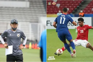 9 Potret kedekatan Shin Tae-yong dan pemain serta staf timnas