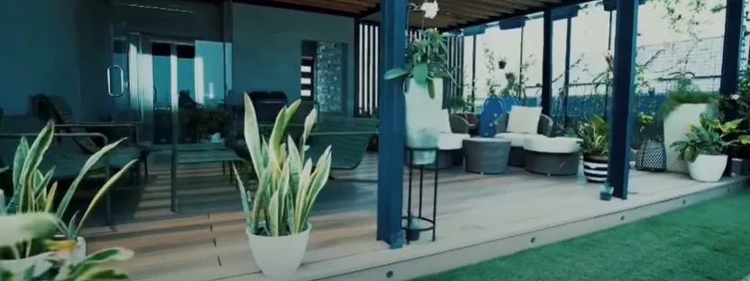 Potret rooftop Ahmad Sahroni © Youtube