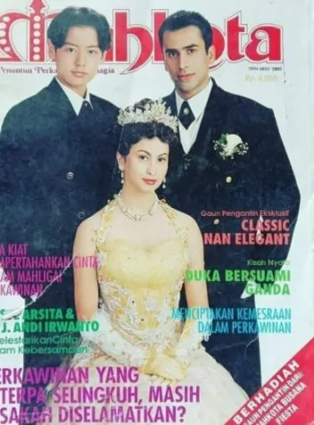 Potret lawas Roger Danuarta di cover majalah © berbagai sumber