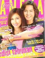 Potret lawas Roger Danuarta di cover majalah © berbagai sumber