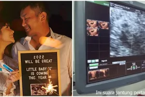 4 Tahun menanti, ini 9 momen Adiezty dan Gilang Dirga cek kandungan