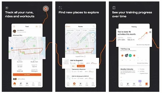 Aplikasi olahraga outdoor berbagai sumber