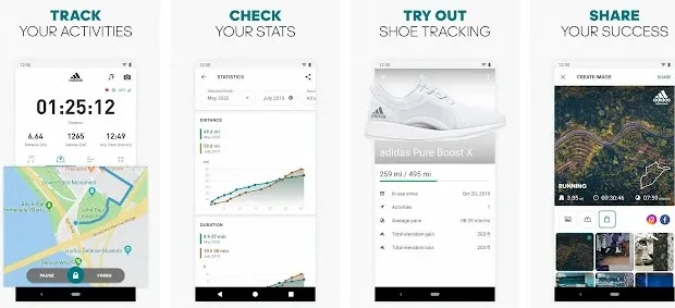 Aplikasi olahraga outdoor berbagai sumber