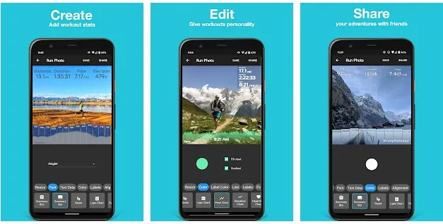 Aplikasi olahraga outdoor berbagai sumber