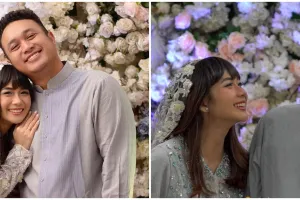 9 Momen tasyakuran 4 bulan kehamilan Adiezty istri Gilang Dirga