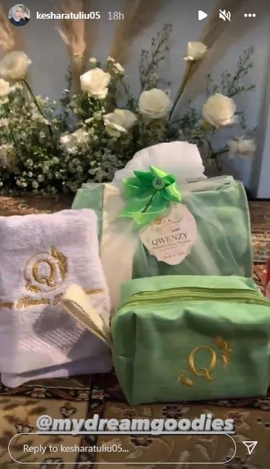 momen aqiqah anak Kesha Ratuliu © Instagram momen aqiqah anak Kesha Ratuliu © Instagram