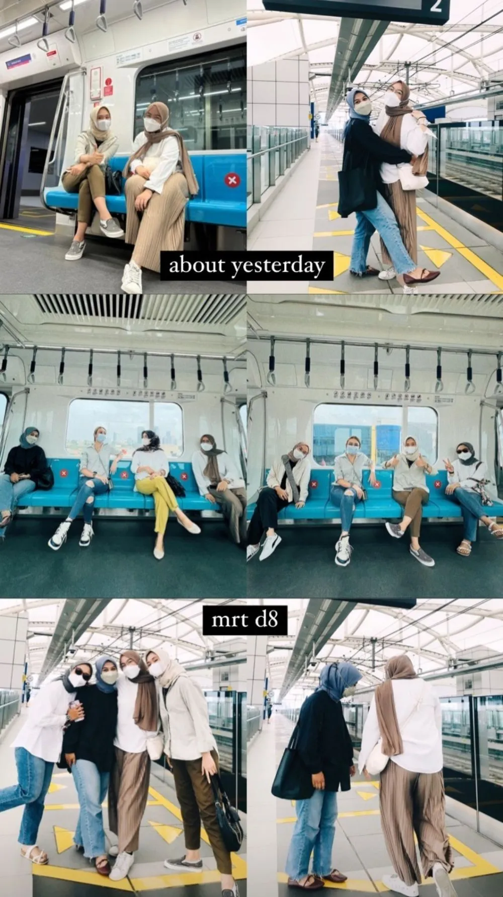 Momen Amanda Manopo reuni bareng teman SMP © Instagram