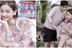 7 Pesinetron ini tak gengsi jajan di PKL, gaya Glenca Chysara simpel