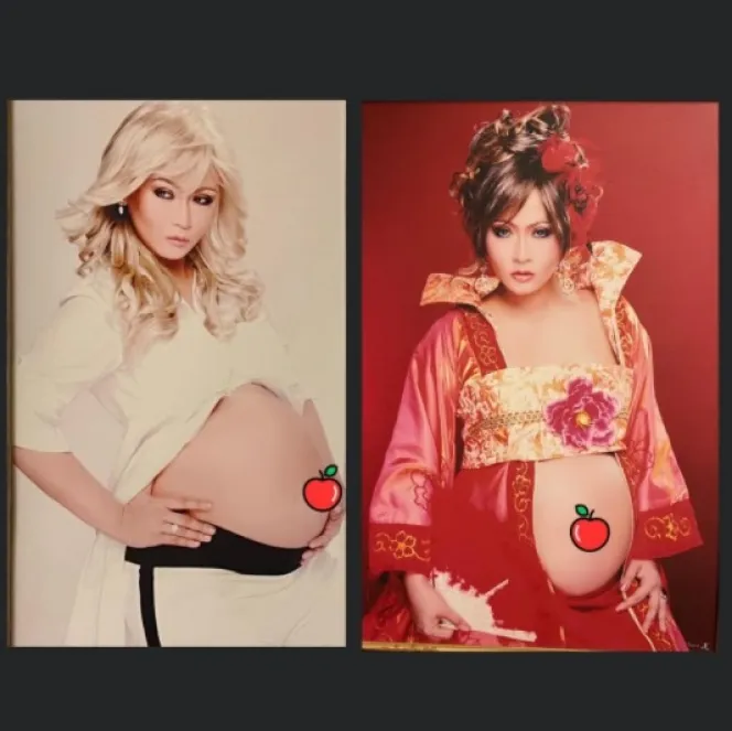 potret lawas maternity shoot Inul Daratista © Instagram potret lawas maternity shoot Inul Daratista © Instagram