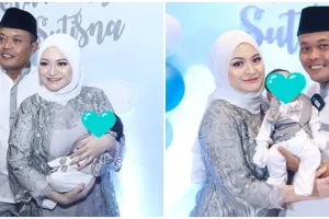 11 Momen akikah anak Sule & Nathalie Holscher, dekorasinya serba biru