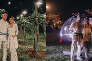 Naik helikopter, ini 11 momen ngunduh mantu Vidi Aldiano & Sheila Dara