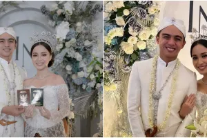 7 Tahun pacaran, 11 momen pernikahan Nimaz Dewantary dan Radifan Mirza