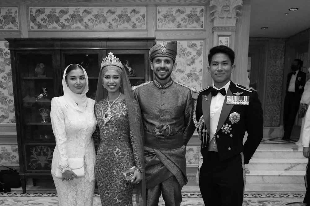 Pangeran Mateen di royal wedding kakak © Instagram Pangeran Mateen di royal wedding kakak © Instagram