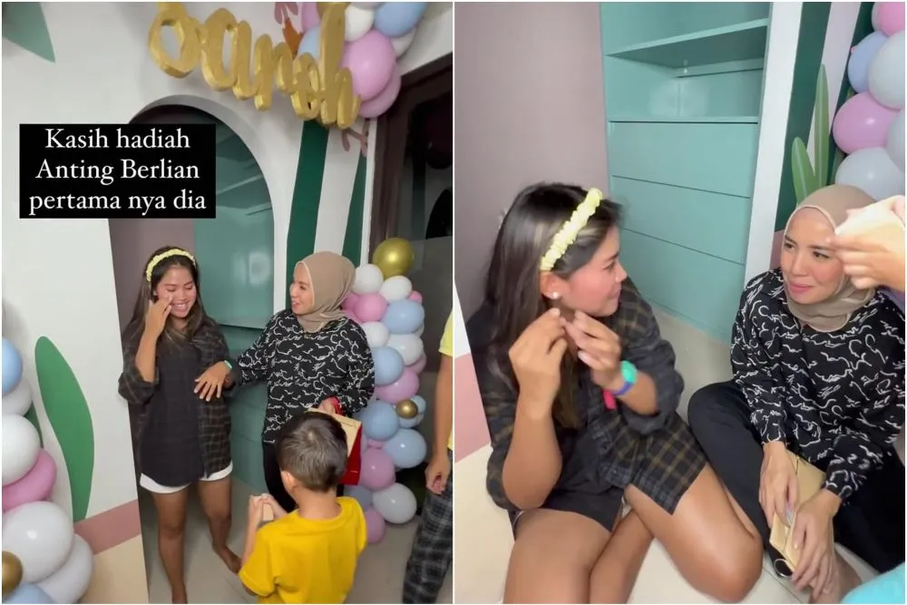 momen tya rayakan ultah asisten © instagram momen tya rayakan ultah asisten © instagram