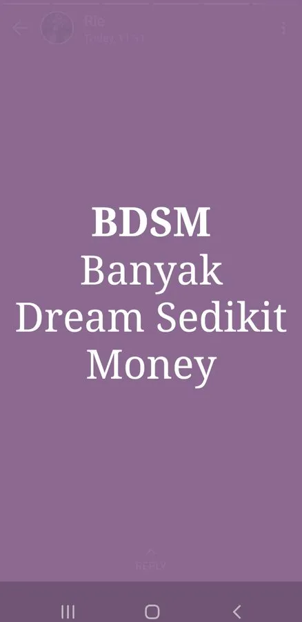 singkatan di story © berbagai sumber