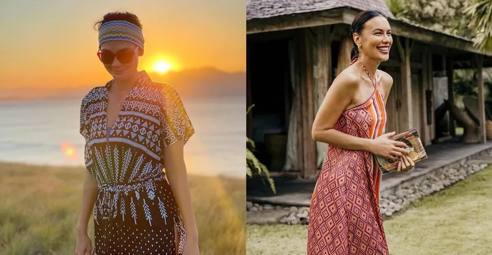 Adu gaya Luna Maya dan Sophia Latjuba Instagram Adu gaya Luna Maya dan Sophia Latjuba Instagram