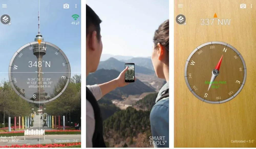 Aplikasi kompas © 2022 brilio.net