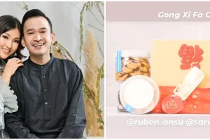 Potret isi hampers Imlek 7 seleb, Sandra Dewi kirim kudapan segar