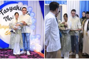 11 Potret akikah anak Kinan dan Abi di 'Terpaksa Menikahi Tuan Muda'