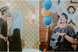 9 Potret ulang tahun Alvin Faiz, dapat hadiah umroh dari istri
